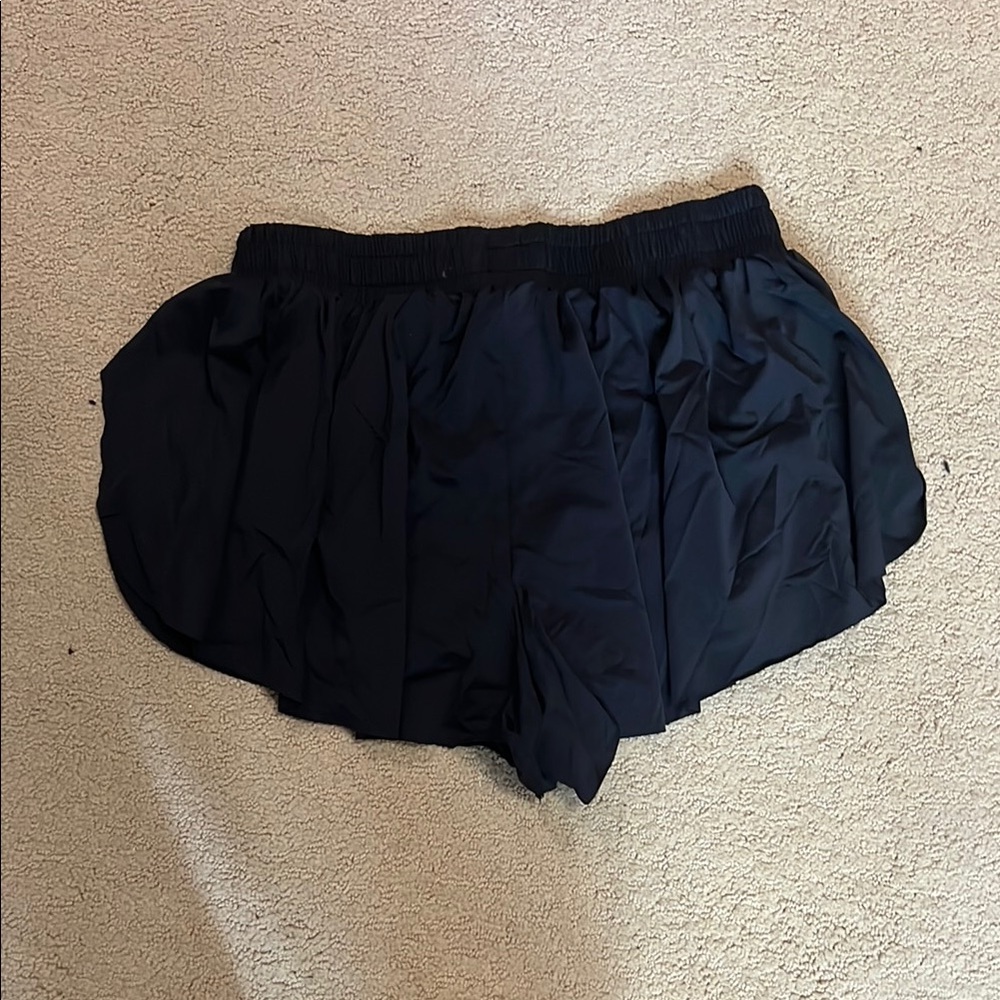 Amazon Black Athletic Shorts Lightweight Elastic Waist